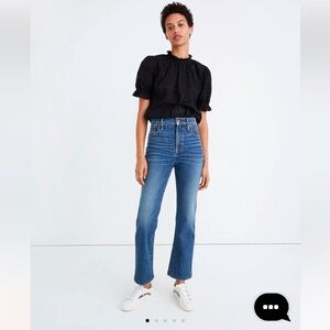 Madewell slim Demi-boot jeans. Size 25